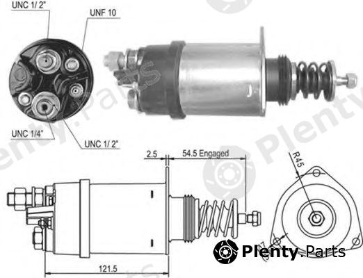  MAGNETI MARELLI part AME0009 Solenoid Switch, starter