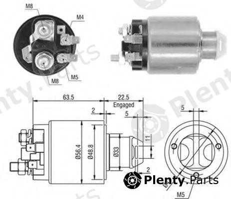  MAGNETI MARELLI part AME0044 Solenoid Switch, starter