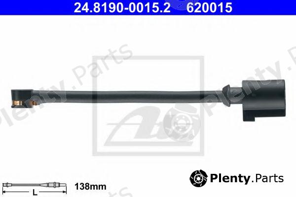  ATE part 24.8190-0015.2 (24819000152) Warning Contact, brake pad wear