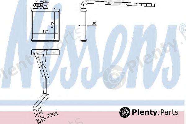  NISSENS part 71771 Heat Exchanger, interior heating