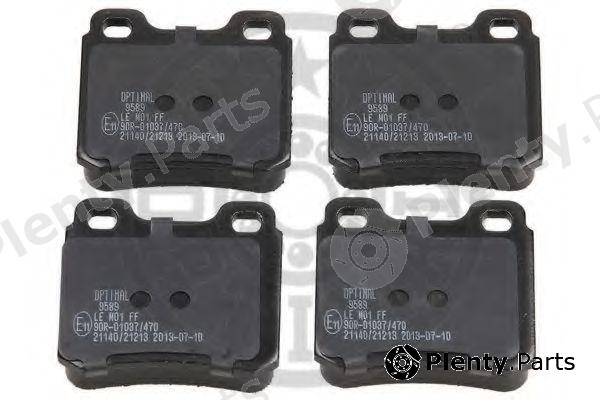  OPTIMAL part 9589 Brake Pad Set, disc brake