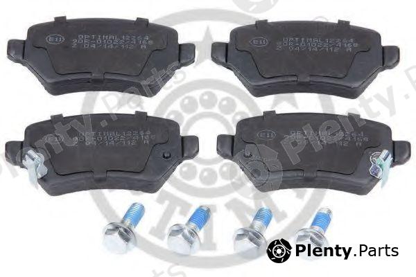  OPTIMAL part 12264 Brake Pad Set, disc brake