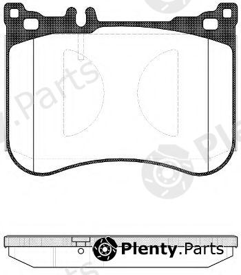  REMSA part 1534.00 (153400) Brake Pad Set, disc brake