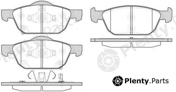  REMSA part 1552.02 (155202) Brake Pad Set, disc brake