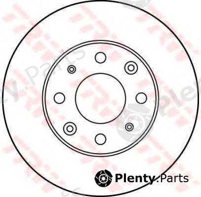  TRW part DF1975 Brake Disc