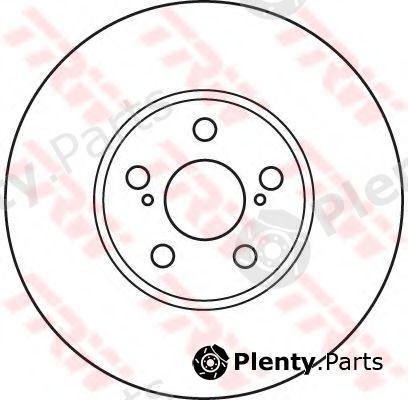 TRW part DF4871 Brake Disc