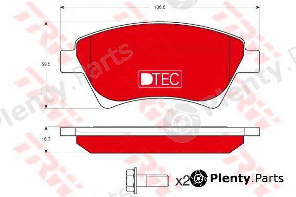  TRW part GDB1552DTE Brake Pad Set, disc brake