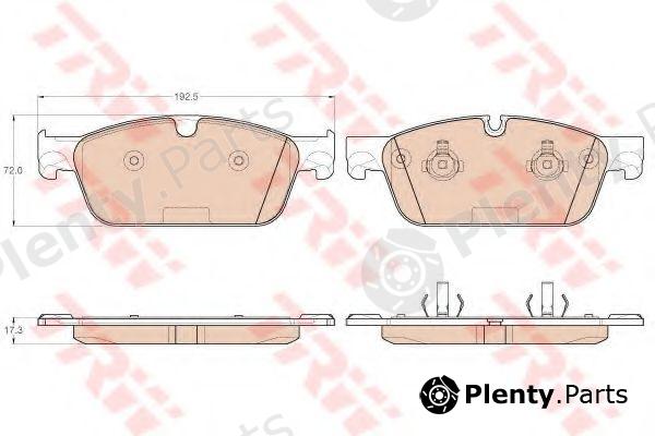  TRW part GDB1970 Brake Pad Set, disc brake