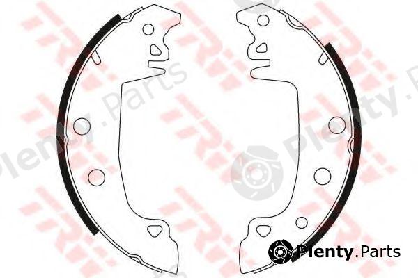  TRW part GS8317 Brake Shoe Set