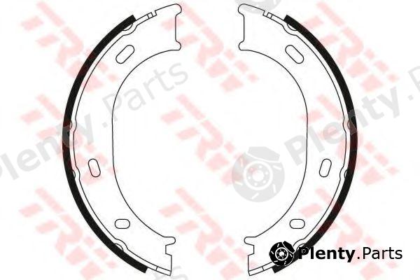  TRW part GS8433 Brake Shoe Set, parking brake