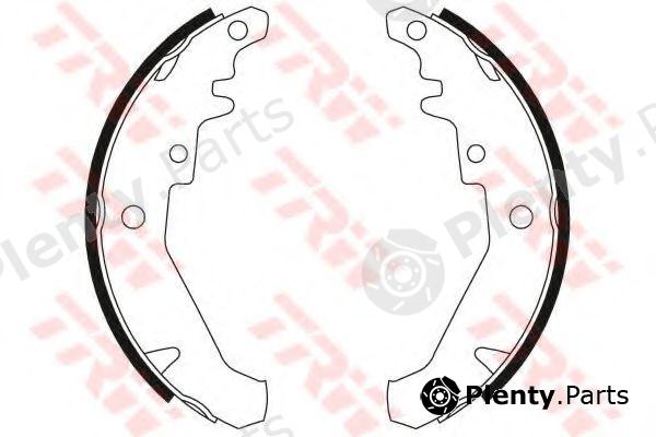  TRW part GS8436 Brake Shoe Set