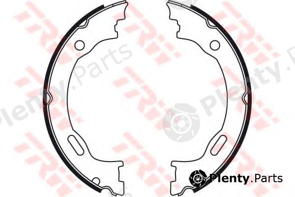  TRW part GS8475 Brake Shoe Set, parking brake