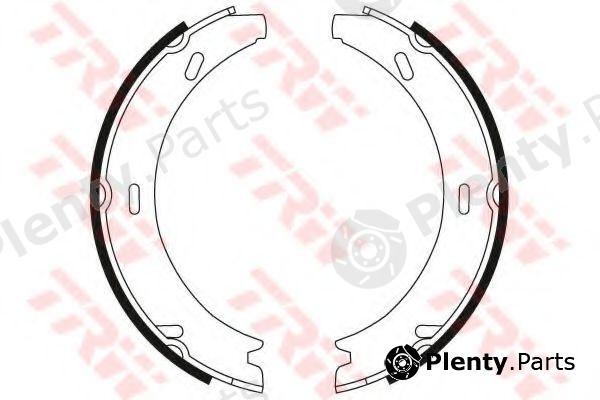 TRW part GS8595 Brake Shoe Set, parking brake