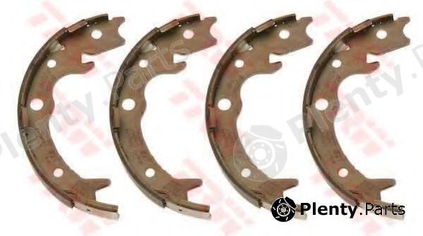  TRW part GS8697 Brake Shoe Set, parking brake