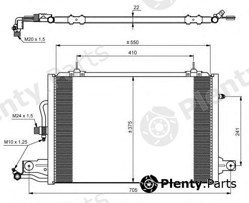  NRF part 35031 Condenser, air conditioning