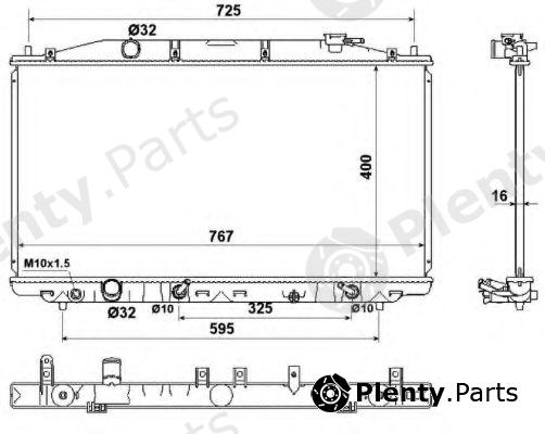  NRF part 53971 Radiator, engine cooling
