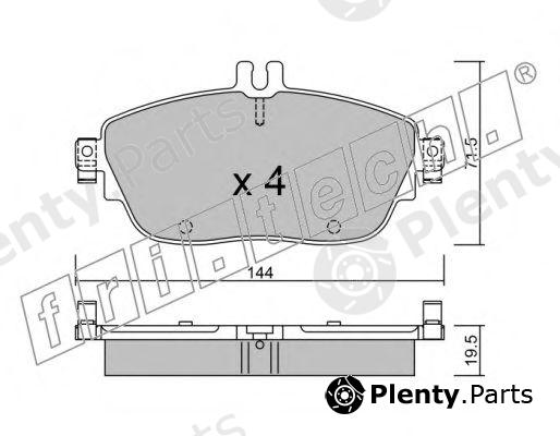  fri.tech. part 981.0 (9810) Brake Pad Set, disc brake