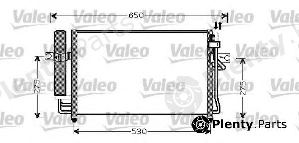  VALEO part 818074 Condenser, air conditioning