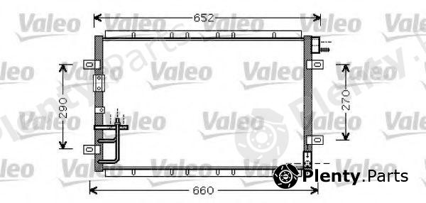 VALEO part 818080 Condenser, air conditioning