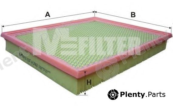  MFILTER part K282 Air Filter