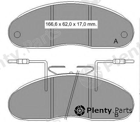  VEMA part 20890 Brake Pad Set, disc brake