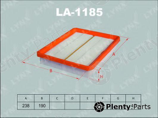 LYNXauto part LA1185 Air Filter