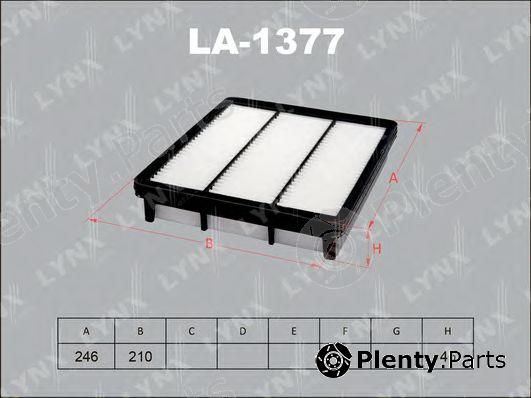  LYNXauto part LA1377 Air Filter