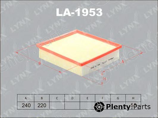  LYNXauto part LA-1953 (LA1953) Air Filter