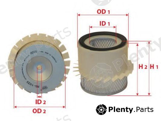  SAKURA part AS1033 Air Filter