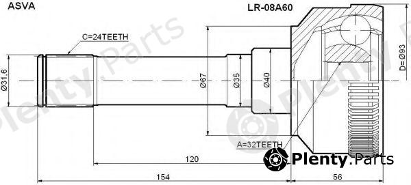  ASVA part LR08A60 Replacement part