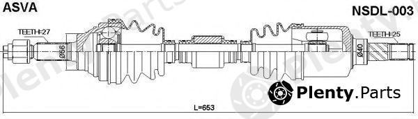  ASVA part NSDL003 Replacement part