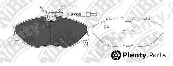  NiBK part PN0303W Brake Pad Set, disc brake