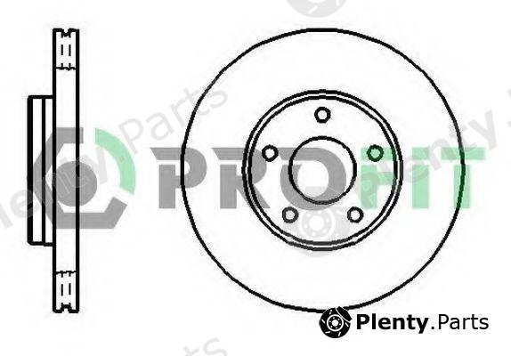  PROFIT part 5010-1222 (50101222) Brake Disc