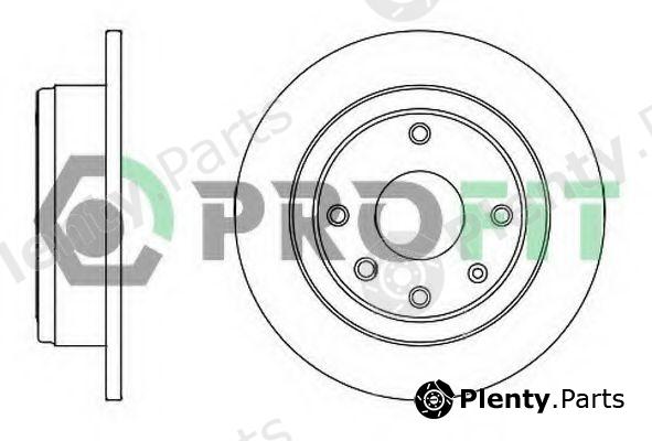  PROFIT part 5010-2002 (50102002) Brake Disc