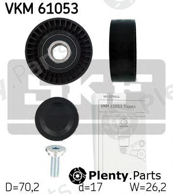  SKF part VKM61053 Deflection/Guide Pulley, v-ribbed belt