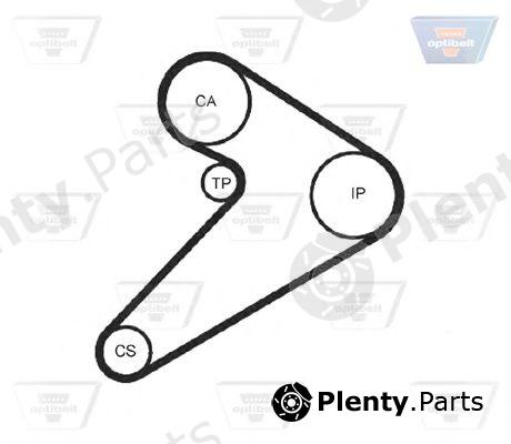  OPTIBELT part ZRK1260 Timing Belt