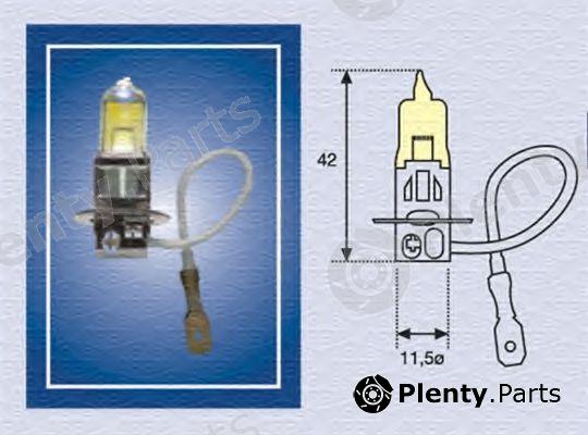  MAGNETI MARELLI part 002573100000 Bulb, fog light; Bulb