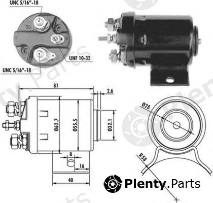  MAGNETI MARELLI part AME0068 Solenoid Switch, starter