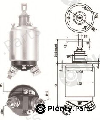  MAGNETI MARELLI part AME0109 Solenoid Switch, starter
