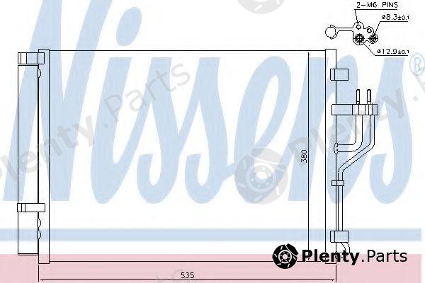  NISSENS part 940353 Condenser, air conditioning