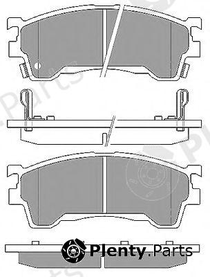  MAPCO part 6657 Brake Pad Set, disc brake