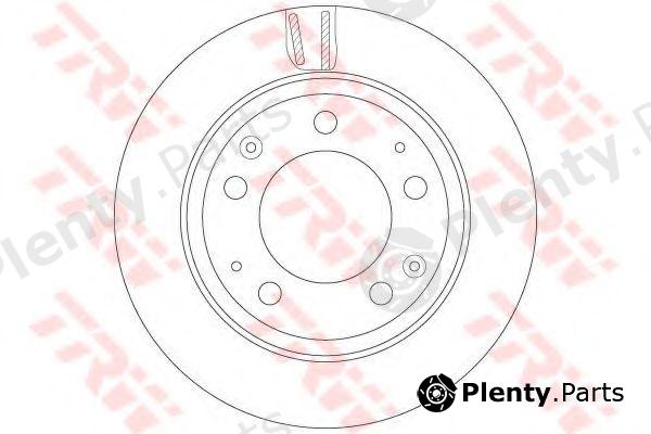  TRW part DF6280S Brake Disc