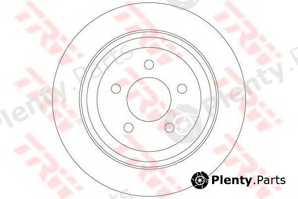  TRW part DF6341 Brake Disc