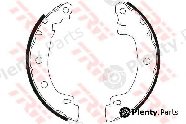  TRW part GS8616 Brake Shoe Set