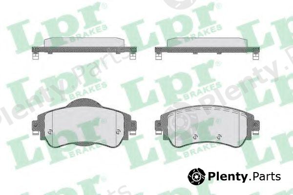  LPR part 05P1740 Brake Pad Set, disc brake