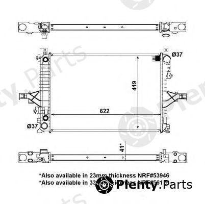  NRF part 53532 Radiator, engine cooling