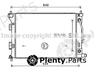  AVA QUALITY COOLING part HY2390 Radiator, engine cooling