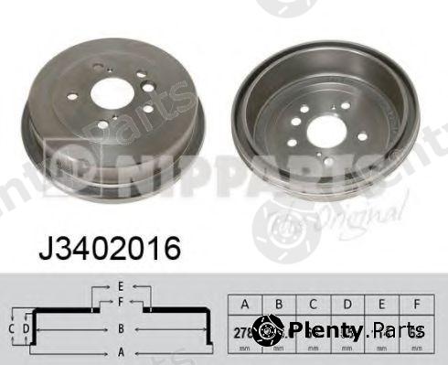  NIPPARTS part J3402016 Brake Drum