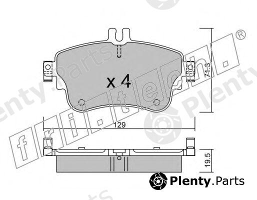  fri.tech. part 980.0 (9800) Brake Pad Set, disc brake