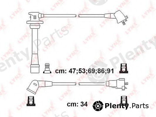  LYNXauto part SPC7572 Ignition Cable Kit